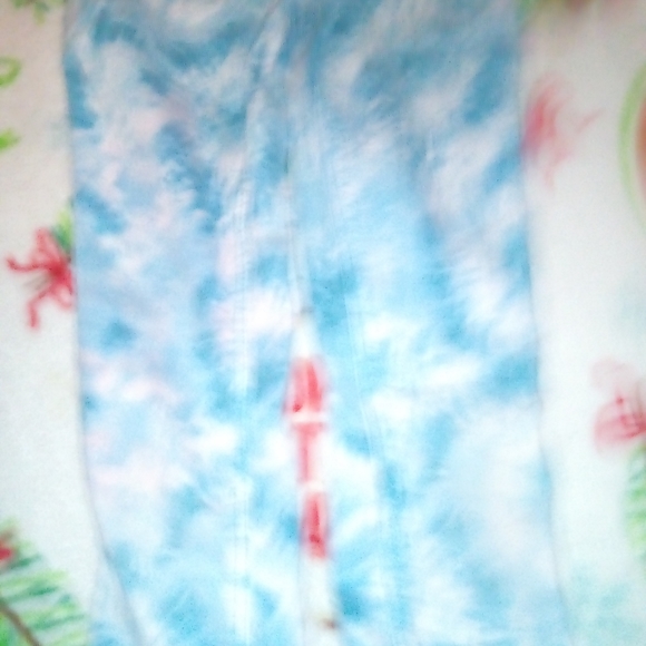 Tie dye blue pants - Picture 2 of 3